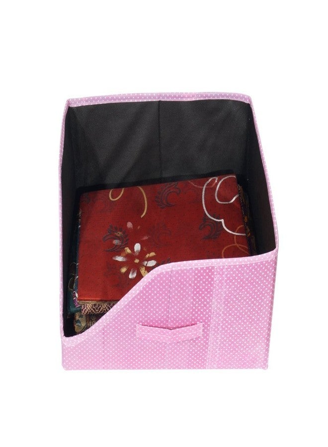 PrettyKrafts 6 Pcs Non Woven Shirt Stacker/Cloth Organizer for Storage/Closet & Wardrobe Organizer for Storage/Foldable Shirt Organizer Cloth Storage Box (Pink, 37x42x23 cm) - Image 4